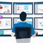 داشبورد مدیریتی با نمودارها و گزارش‌های تحلیلی برای تصمیم‌گیری مدیران